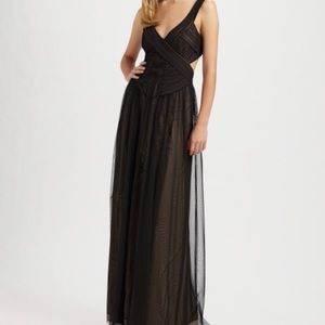 BCBG Long Backless Dress
